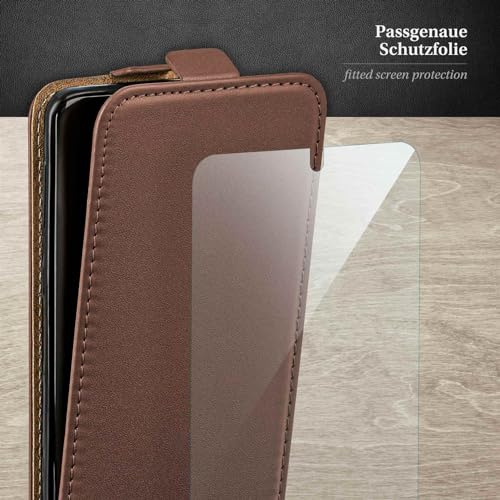 Housse Samsung Galaxy A55 5G moex en cuir marron pour vos déplacements - 6