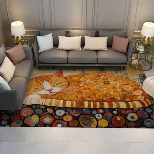 Tapis de salon 200x300 lavable marron pour protéger votre sol
