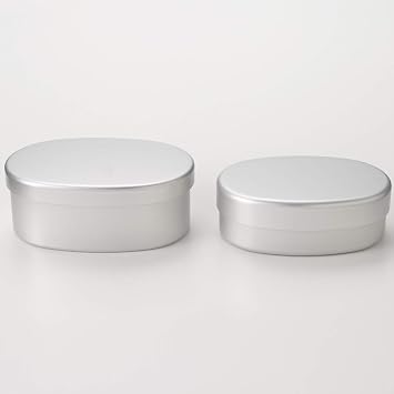 MUJI 15254620 Aluminum Lunch Box, Large, Approx. 15.2 fl oz 450 ml, Approx. 4.1 x 5.9 x 2.4 inches 10.5 x 15 x 6 cm