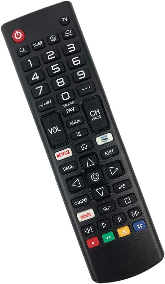 AKB75675304 Remote Control Replacement for All LG Smart TVs - No Setup Required