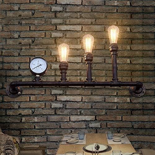 Miniatura 5 de Lámpara de pared Industrial Retro Estilo Americano, Estilo loft, Estilo Steampunk, creativa, con Base E27, para comedor, iluminación decorativa,