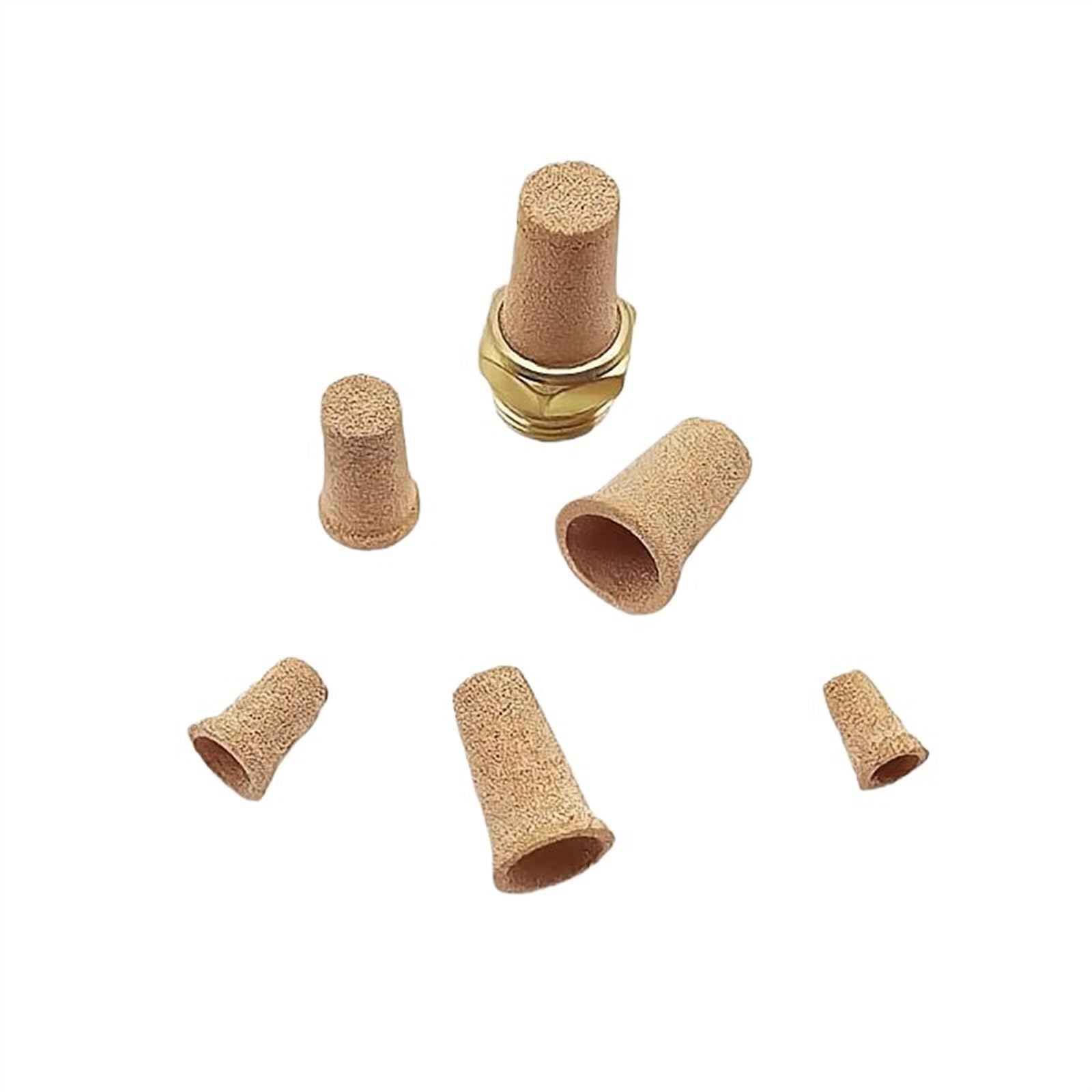 Silenziatori Pneumatici, marmitte, silenziatori Dispositivo di silenziamento Filtro antirumore Filettatura Esterna Regolabile(Xyqg16.9x11.3x23.7-3)
