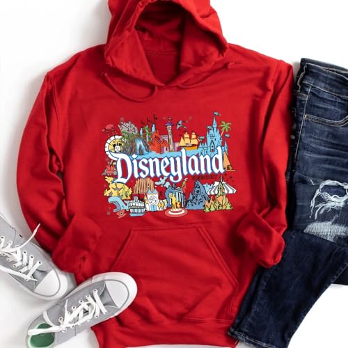 Vintage Hoodie, Family Hoodie, Trip Shirt, Mouse Hoodie, Funny Hoodie, Castle Hoodie4