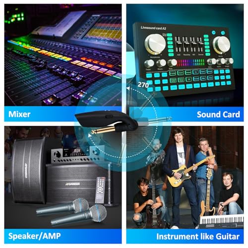 Image of A98T Wireless in Ear Monitor System 2.4GHz Wireless IEM System | with Transmitter and Clip on Receiver, Automatic Pairing, 100ft /30m Range, for Studio, Guitar, DJ, Live Performance