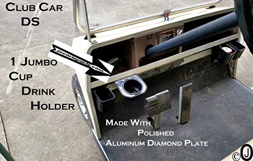 Portavasos Jumbo de Aluminio para Club Car DS miniatura 3