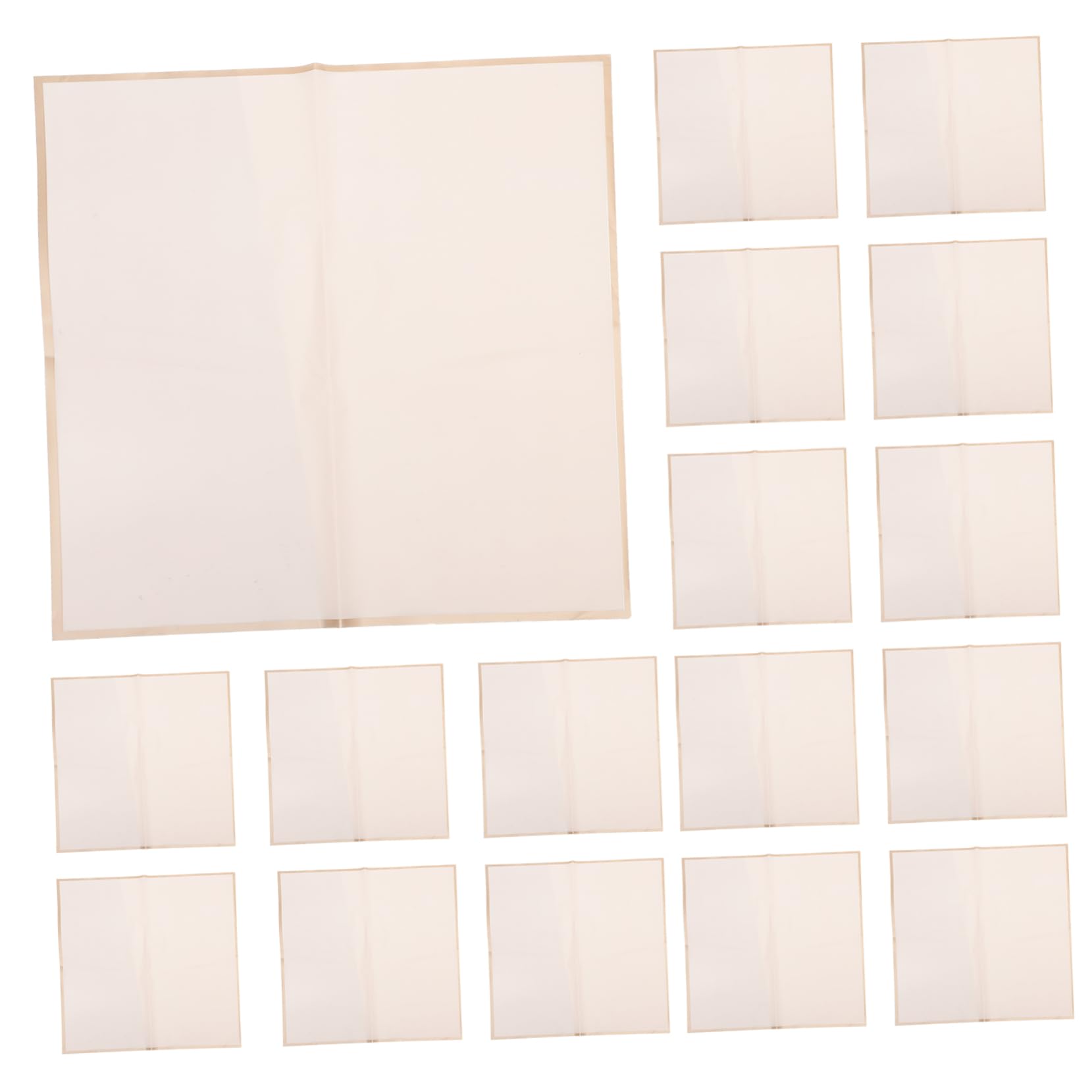 OSALADI 20 Sheets Floral Bouquet Wrap Film Stylish Flower Wrapping Material for present Wrapping Crafting and Floral Arrangements for Bouquets and Decorations