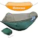 Motoraux Portable Backpacking Camping Outdoor Hammock Tent Supporting up to 400 Pounds, Parachute Folding Tree Hammocks with Mosquito Net(L x W - 98 inch x 47 inch)