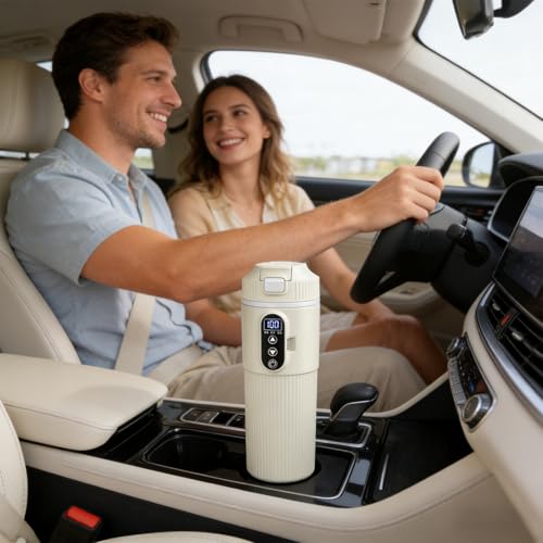 Tetera Eléctrica para Auto 500ml con Panel Interactivo miniatura 5