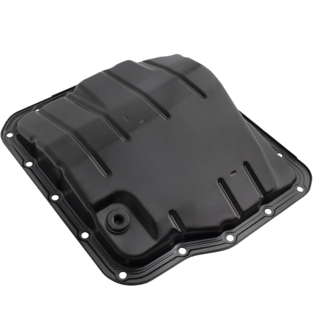 Coppa dell'olio della trasmissione con tappo di scarico compatibile con ES330 Auto a 5 velocità 18 fori per bulloni 265-836 3510633050 3510633040 3510608010