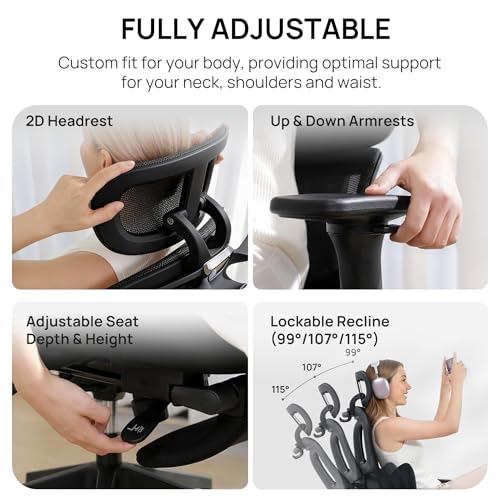 best ergonomic chair comparison review product image