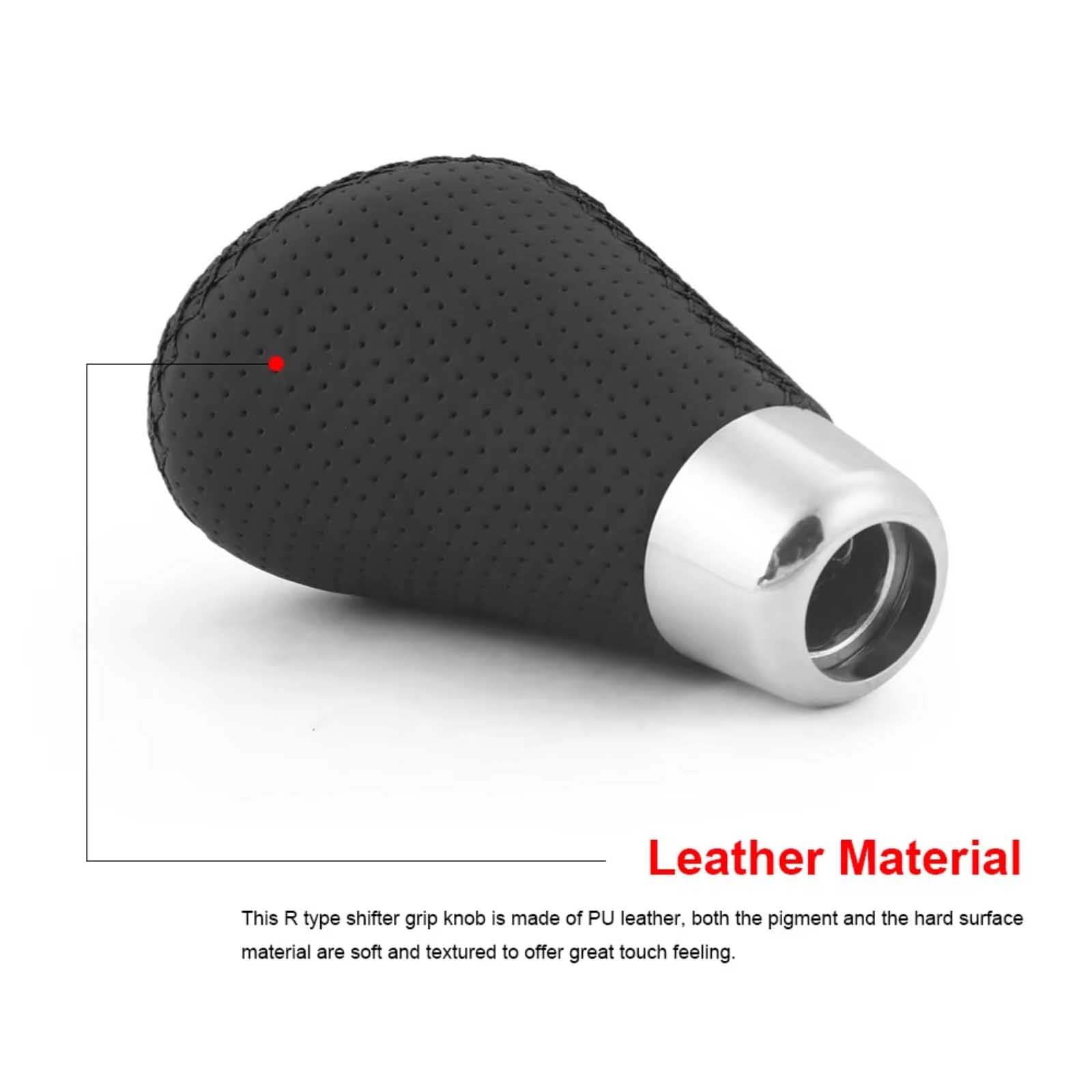 Amazon.com: Car Gear Shift Knob with 4 Adaptive Parts for