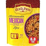 Old El Paso Rice, Mexican Style Rice, Microwavable Pouch, 8.8 oz