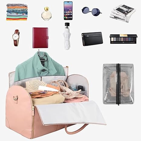 Amazon.co.jp: [Yicdfur] ガーメントバッグ ボストンバッグ