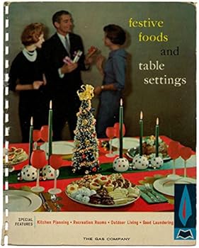 Spiral-bound Festive Foods and Table Settings - 1960 Book