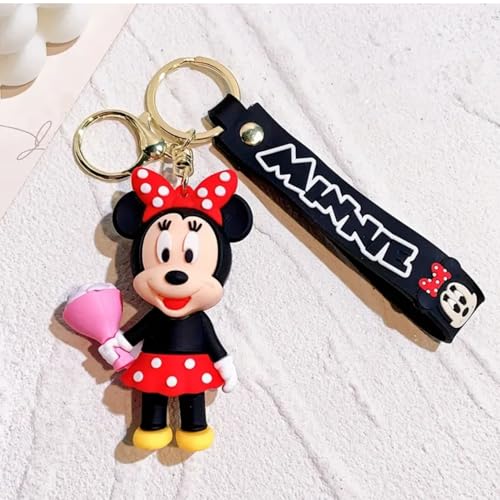 Image of Mouse Keychains For Girls Boys, Cute Pendant Keychains Accessories, Kawaii Key ring Purse Backpack, Key Wristlet Key Car