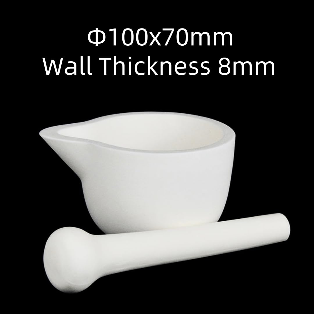 99% Aluminiumoxid-Korund-Mahlbecher – Laborkeramik-Mahlbecher for Mahlen, 1 Stück(220mm Grinding Rod OD)