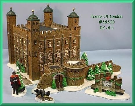 - Dept.56- Tower Of London Item #58500 Part of the Historical Landmark Series by Dept.56.Collectibles