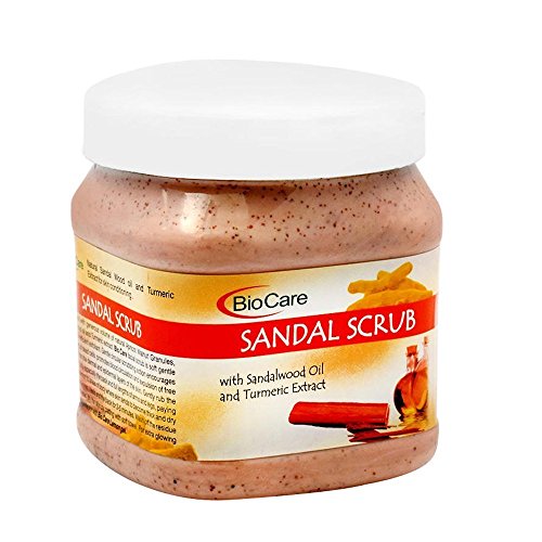 BioCare (England) Sandal Scrub With Sandalwood Oil And Turmeric Extract 500ml