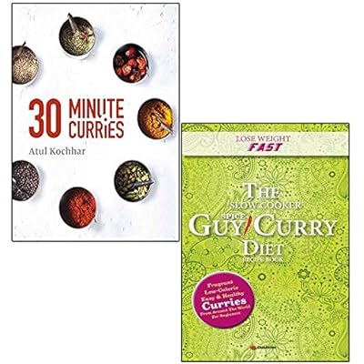 30 Minute Curries by Atul Kochhar and Lose Weight Fast The Slow Cooker Spice-Guy Curry Diet Recipe Book by Lota 2 Books Collection Set