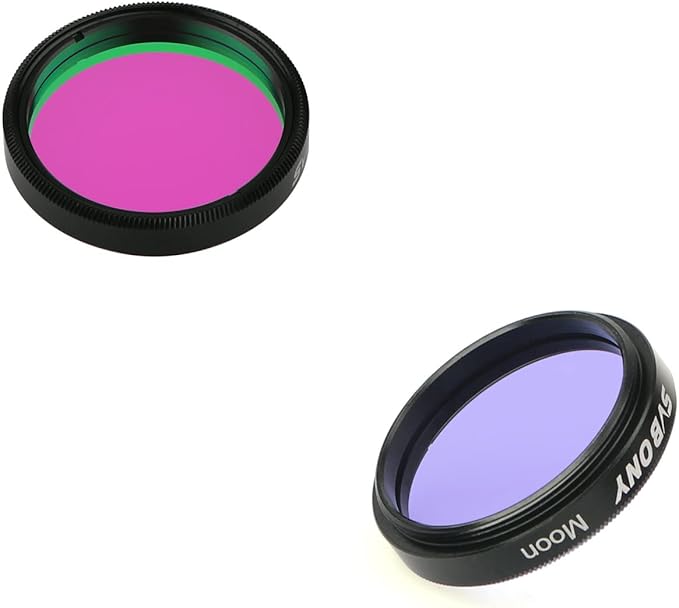 SVBONY Telescope Filter 1.25 inches UHC Filter, Reduces