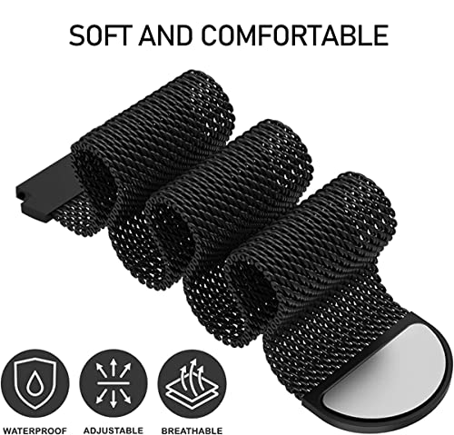 20Mm Slim Milanese Loop Band Compatible With Samsung Galaxy Watch 4 40Mm/44Mm, Women/Men Metal Stainless Magnetic Strap For Watch 4 Classic 42Mm/46Mm, Watch 3 41Mm, Active 1/2, Gear S2/S4 42Mm #TOP4