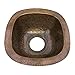 Barclay 6512AC Small 12-3/4-Inch Prep/Bar Sink, Antique Hammered Copper