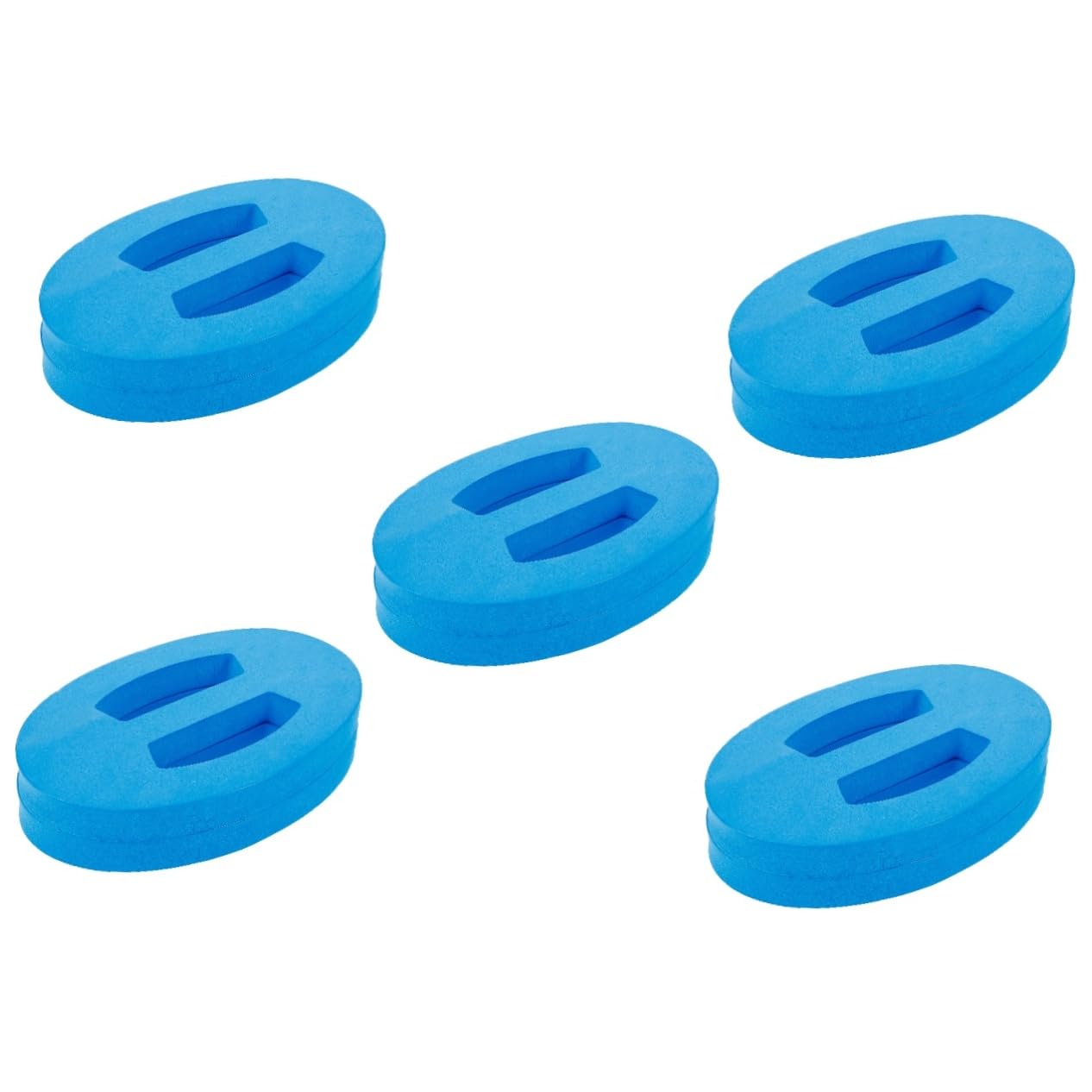 Mikikit 5 Pairs Adult Pool Float Swimming Buoy Gear Swimming Floats Eva Material Comfortable Handle