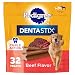 PEDIGREE DENTASTIX Large Dental Dog Treats Beef Flavor, 1.72 lb. Pack (32 Treats)