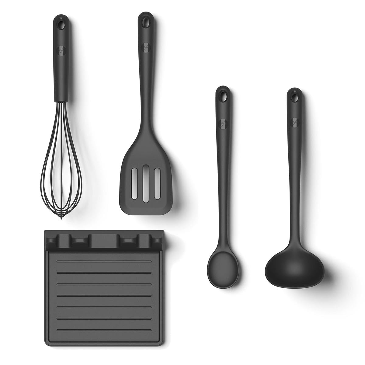 Hoffmann Küchenhelfer-Set 5-teilig Anthrazit