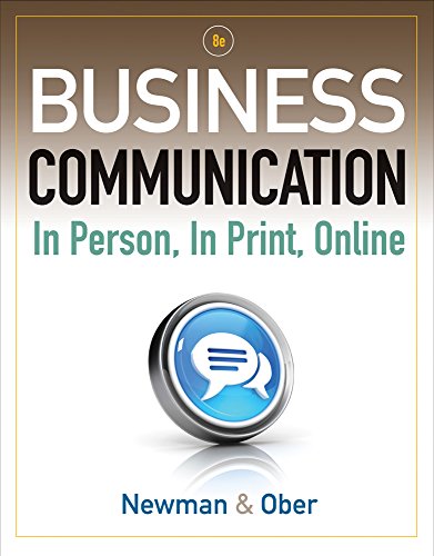 Aplia with Cengage Learning Write Experience 2.0 Powered by MyAccess for Newman/Ober's Business Communication: In Person, In Print, Online, 8th Edition