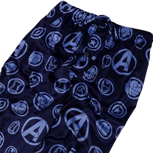 Marvel mens Avengers Pajama Pants, Soft & Comfortable Nightwear for Adults, Lounge Bottoms3