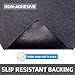 Drymate Premium XL Under Sink Mat, Waterproof Cabinet Protection Mats for Kitchen & Bathroom, Absorbent Shelf Liners, Slip-Resistant, Non-Adhesive, Machine Washable (USA Made)(24”x59”)(Charcoal)