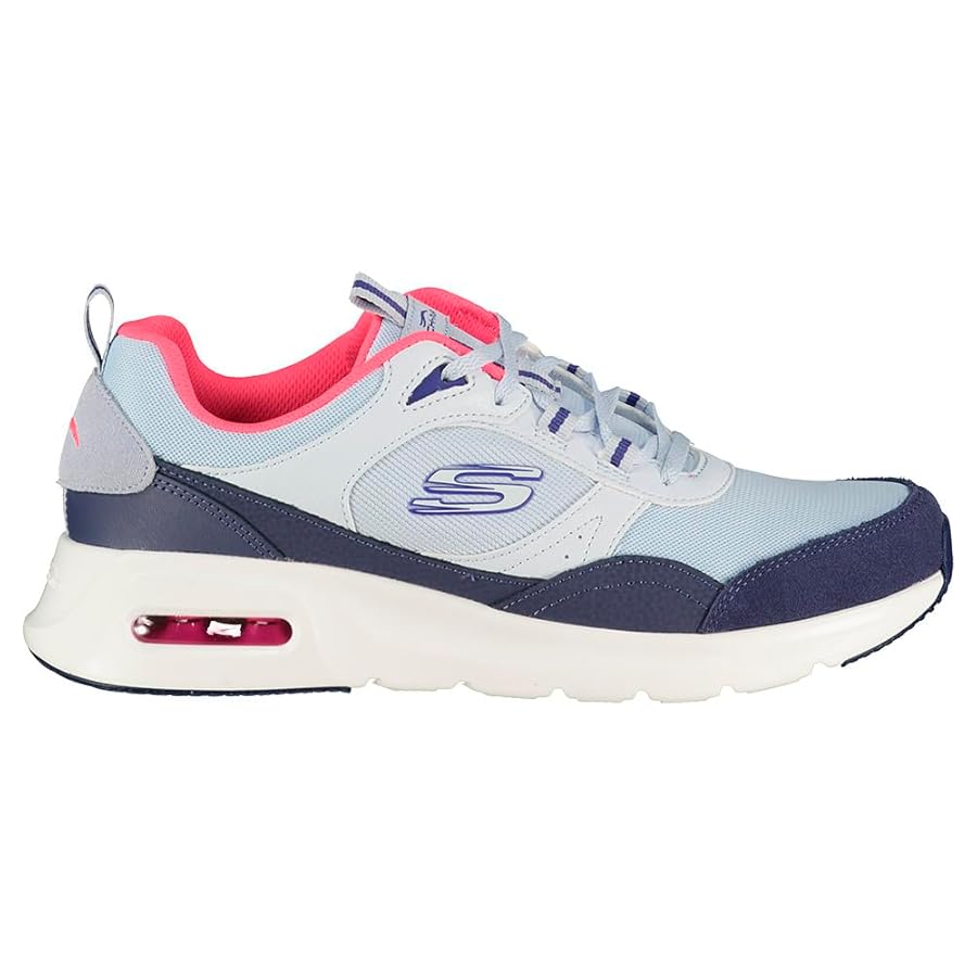 Amazon.com | Skechers Women's Sneaker, Blue, 7 | Fashion