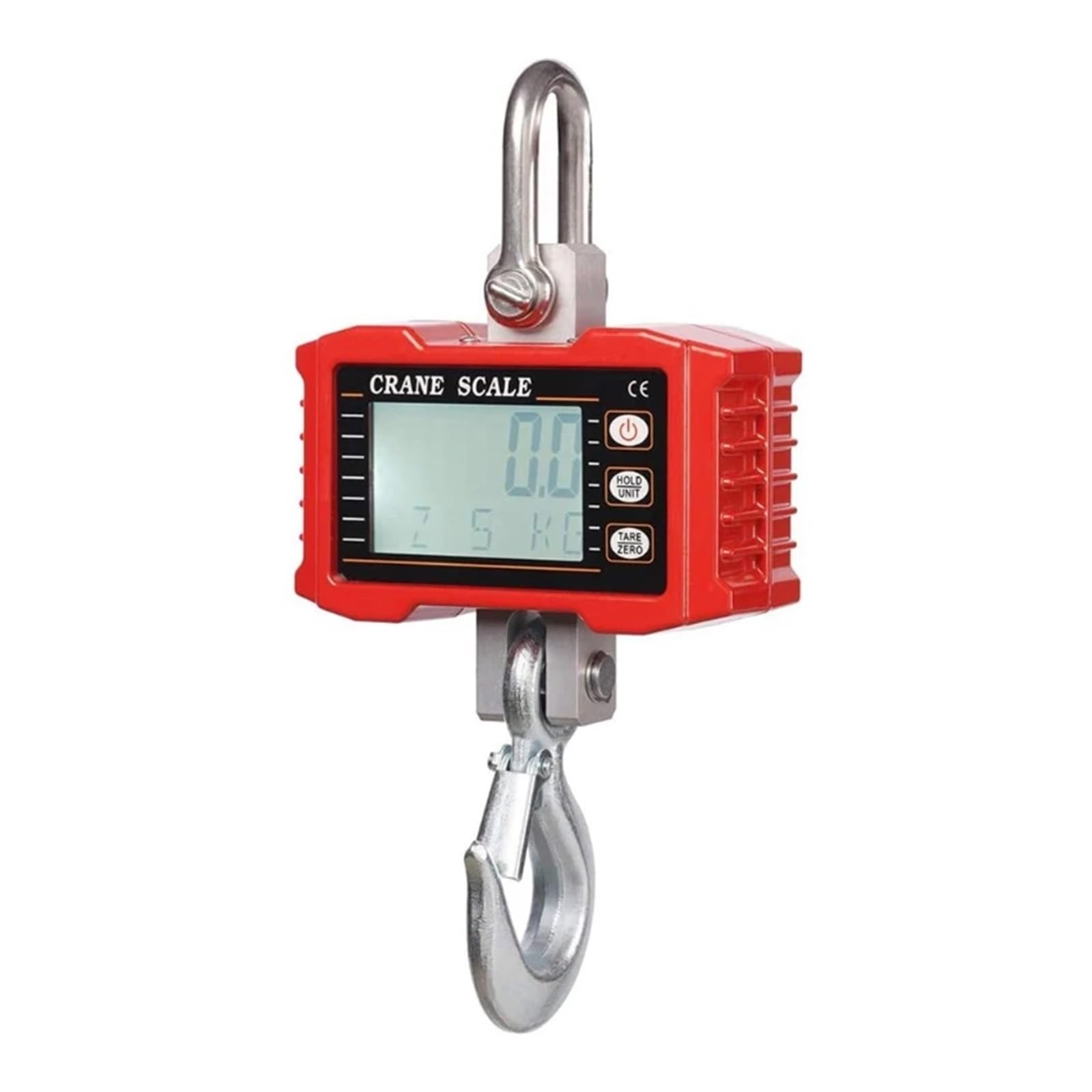 Crane Scale, Digital Crane Scale 1000kg/2000lb Industrial Heavy Duty Hanging Portable Electronic Weighing LED