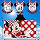 Disney Minnie Mouse Kapuzenhandtuch 100% Baumwolle Mädchen Poncho Kinder Strand Badetuch Schwimmumhang Wechselbademantel