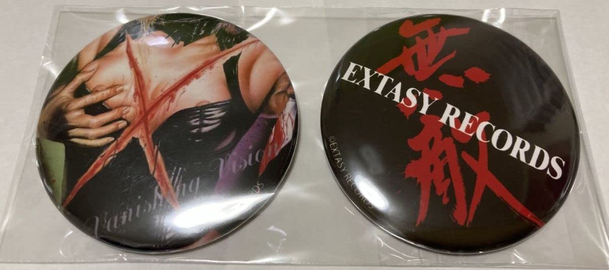 エクスタシーレコード 無敵 バッチ ステッカー セット 新品 YOSHIKI X JAPAN YOSHIKI EXTASY RECORDS「無敵」CF ステッカー - メルカリ