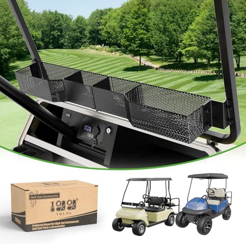 Plus de place dans le chariot de golf ? Panier utilitaire Club Car 10L0L
