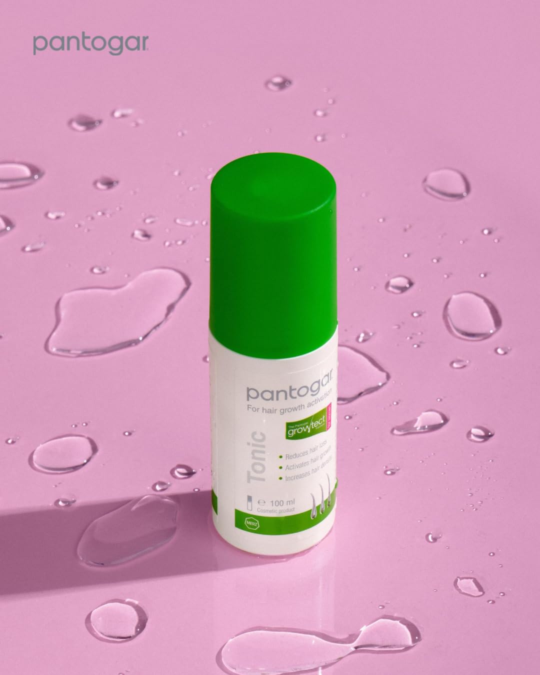 Pantogar Tonic for Women, Leave-In Hair & Scalp Tonic for Women, Daily Scalp Care to Complement the Pantogar Hair Routine for Fine & Thinning-Look Hair