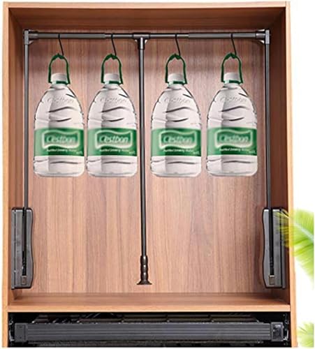 Robe pull-down et rail de levage pour optimiser les placards hauts
