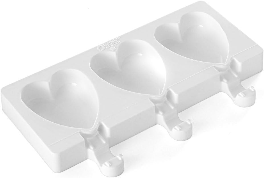 Silikomart Silicone Easy Cream Mini Ice Cream Bar Mold Set, Classic