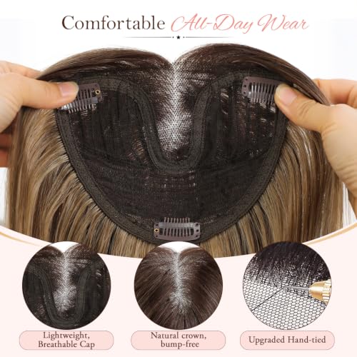 PANEWAY Hair Topper with Layers — 22 Inch Synthetic