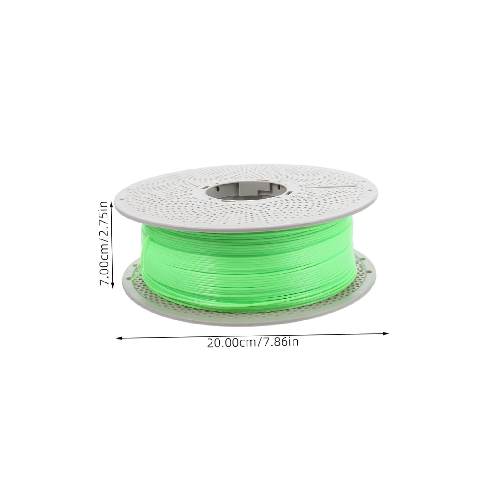 Filamento de Impresión 3d Brillante Verde para Proyectos Creativos, Material Abs/petg de Alta Precisión