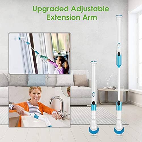 Brosse de nettoyage remplaçable pour sol de douche et recoins sombres - 7