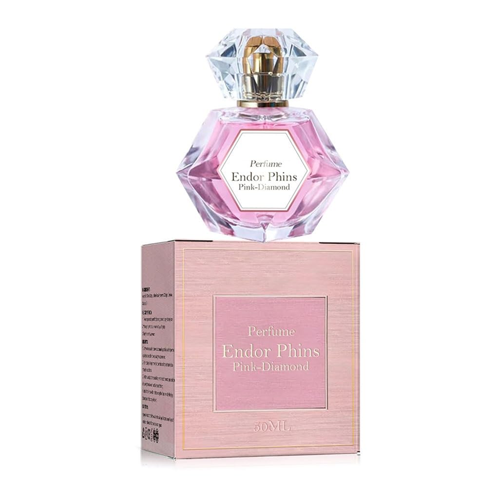 Pink Diamond Charm Perfume - Fresh Scent, Aids Social Bonds, Charming, Easy to Use(2pc)