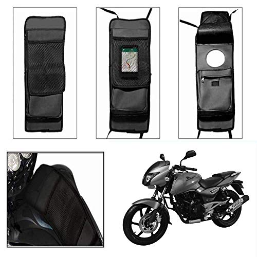 Image of Multi Utility Tank Protector Cum Bag (Black Jali) | Synthetic