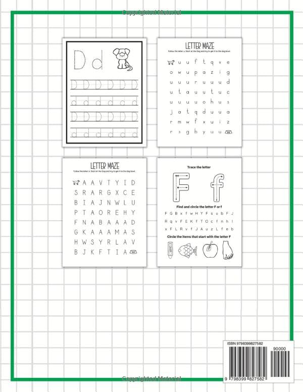 Miniatura 2 de Ultimate ABC Activity Workbook & Alphabet Letter Tracing A Fun Learning & Practice Book For Toddlers, Preschool and Kindergarten Kids Ages 3 to 5