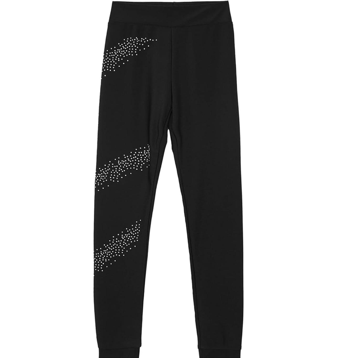 Pantaloni da Pattinaggio Artistico Caldo Pantaloni da Allenamento Adatto per Allenamenti di Gare di Pattinaggio