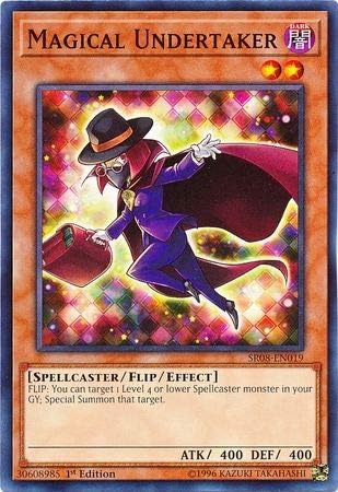 Yu-Gi-Oh! - Magical Undertaker - SR08-EN019 - Común - 1ª Edición - Baraja de Estructura: Orden de los Lanzadores de Conjuros