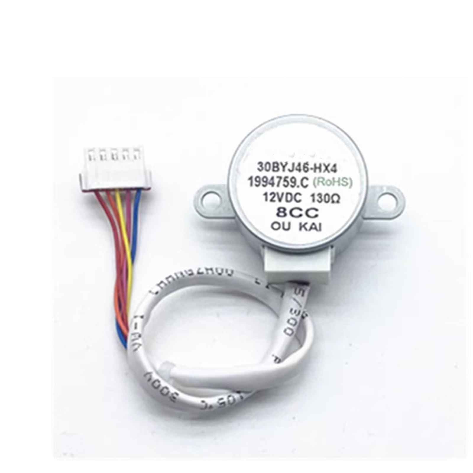 30BYJ46-HX4 Air Conditioner Swing Blade Sweeping Motor 12V DC Wind Direction Motor for Midea Wall-Mounted Air Conditioner-image-2