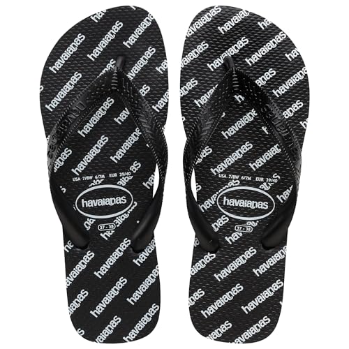 Havaianas - Top Logomanía Essentials, Chanclas Cómodas, Duraderas y Ligeras, Detalles de Logos en la Suela, Adultos Unisex